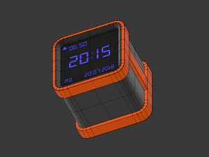 clock h-55-68 3D Model