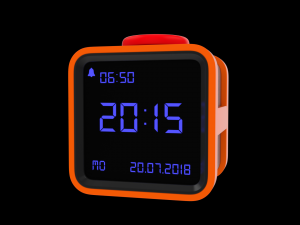 clock h-55-68 3D मॉडल