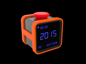 clock h-55-68 3D Model