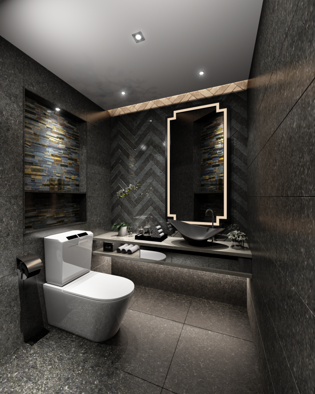 bathroom 01 3Dモデル .c4d .max .obj .3ds .fbx .stl .blend 