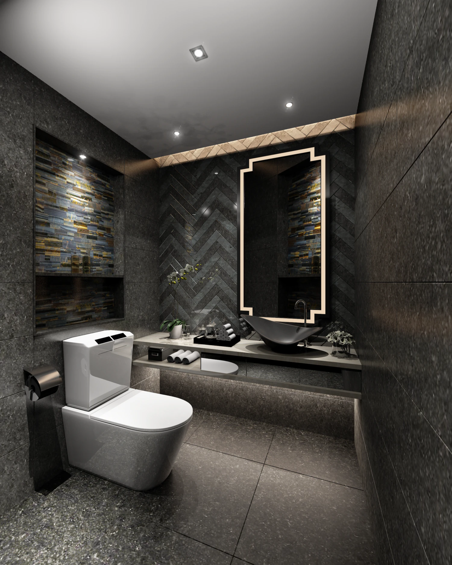 bathroom 01 3D Model .c4d .max .obj .3ds .fbx .stl .blend 