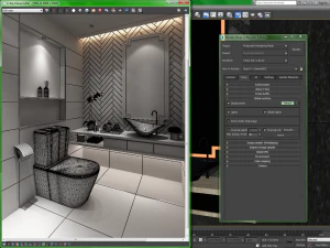 bathroom 01 3D Model
