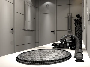 bathroom 02 3D Model
