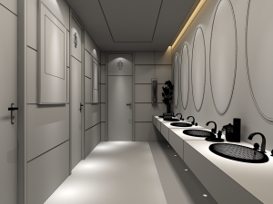 bathroom 02 3D 模型