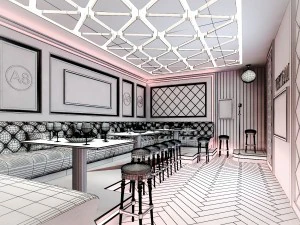 karaoke-bar 02 3D Model