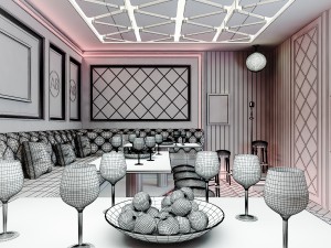 karaoke-bar 02 3D Model