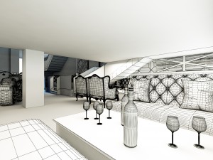 disco bar 01 Modelo 3D