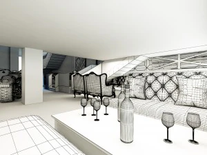 discoteca 01 Modelo 3D