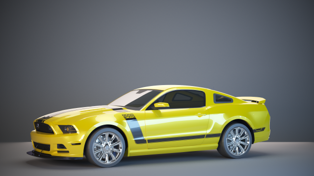 sport car 3D 模型 .c4d .max .obj .3ds .fbx .stl .blend 