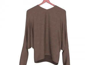 Камилла Кляйнманс висит на рубашке 3D Модель