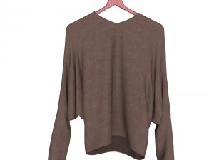 hanging shirt by camille kleinman 3D Model
