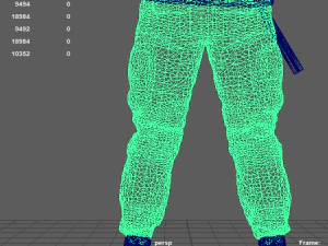 woman with 3D Model