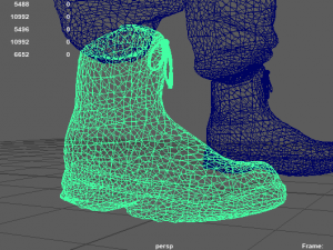 woman with Modèle 3D