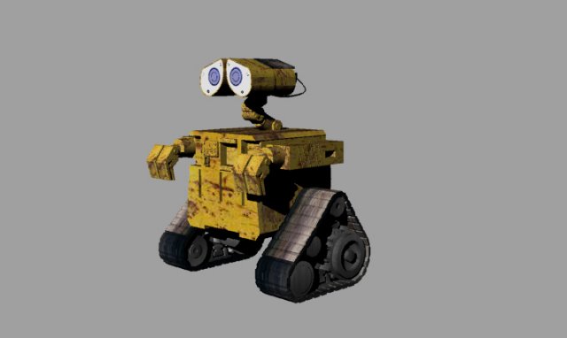 walle 3D 모델 .c4d .max .obj .3ds .fbx .stl .blend