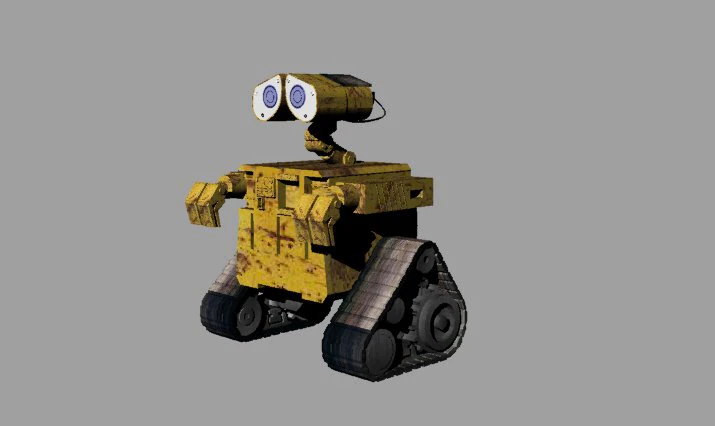 walle 3D Model .c4d .max .obj .3ds .fbx .stl .blend