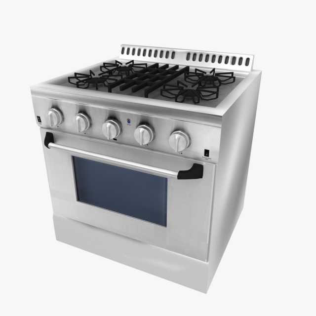 stove 3D Модель .c4d .max .obj .3ds .fbx .stl .blend 