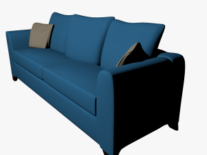 simple sofa Model 3D