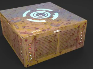 ancient box 3D Model