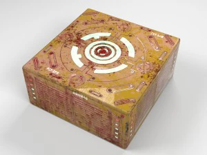 ancient box 3D Model