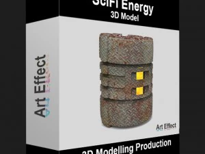 bilim-kurgu enerjisi 3D Model