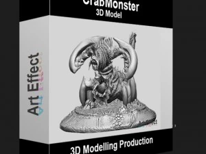 краб монстр ling 3D Модель