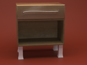 dresser 3D 모델