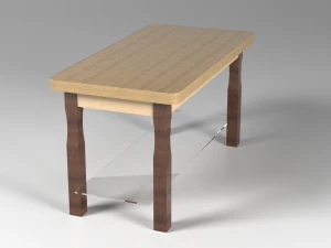 テーブル 3Dモデル