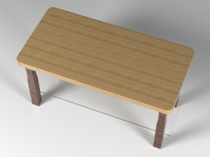 table 3D 모델