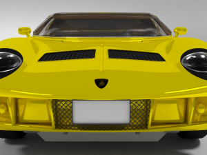 lamborghini miura 1966 Model 3D