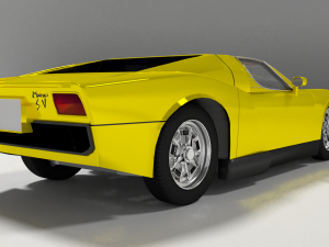 lamborghini miura 1966 Model 3D
