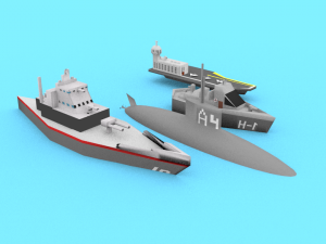 ships 3D Модель