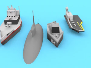 ships 3D Model