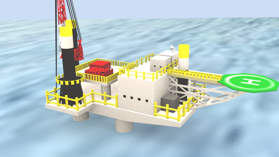 oilplant 3D Model .c4d .max .obj .3ds .fbx .stl .blend