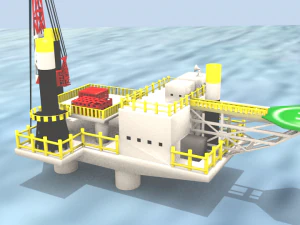 oilplant 3D Model