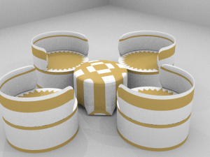 armchairs 3D Model