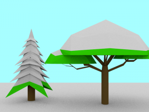 treesv1 3D 모델