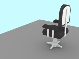 silla de escritorio Modelo 3D