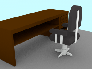 deskchair 3Dモデル