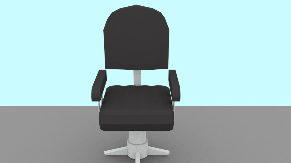 deskchair 3D Model .c4d .max .obj .3ds .fbx .stl .blend 