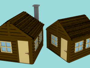 hut Modèle 3D
