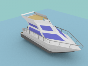 yacht 3D Модель