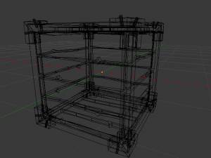 lowpoly box 3D Model