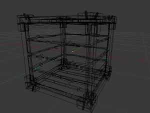 lowpoly box 3D Model