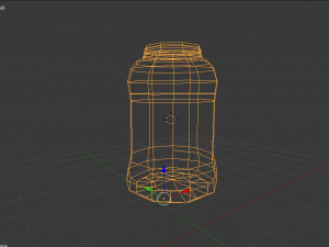 container mayonnaise 3D-Modell