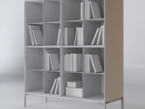 self up bookcase 3D Model