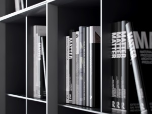 self up bookcase 3Dモデル