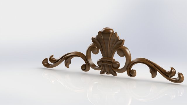 carved element Model 3D .c4d .max .obj .3ds .fbx .stl .blend 