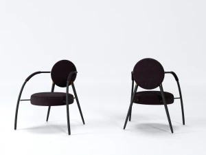 디에즈 의자 3D 모델