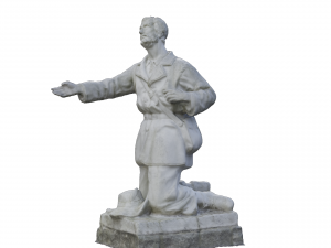 kneeling shepherd statue 3D-Modell