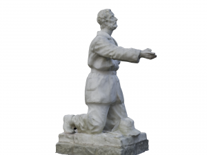 kneeling shepherd statue 3D-Modell